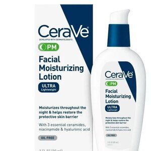 CeraVe Facial Moisturizing Lotion PM Ultra Lightweight 3 oz